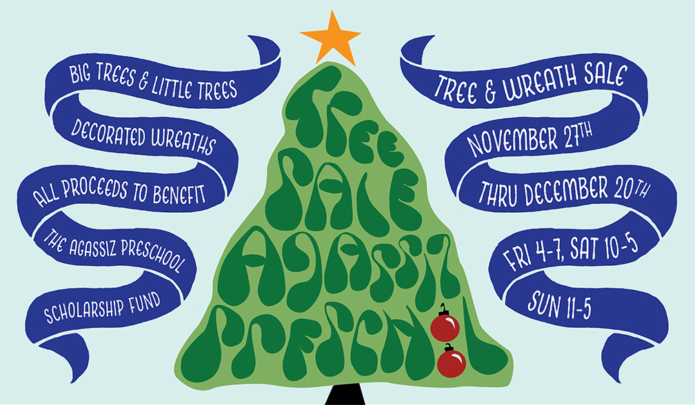 Agassiz Preschool Tree Sale November 27-December 20